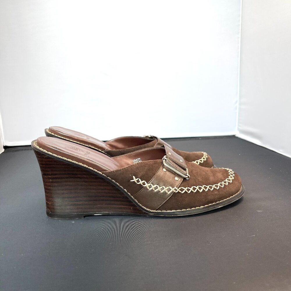 Yellow Box "Suede Like" Mule Women's Size‎ 8.5